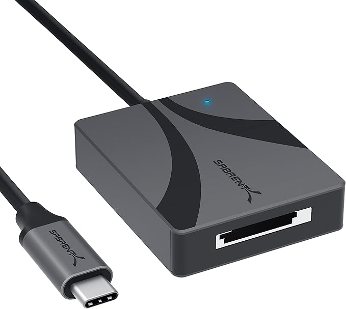SABRENT USB Type C CFexpress Type A Card Reader [CR-CFXA]