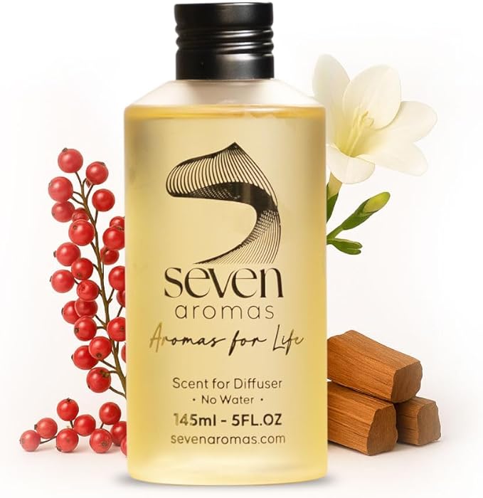 SevenAromas Hotel Scent Diffuser Oil, Luxury Hotel-Inspired Essential Oil for Aromatherapy & HVAC Diffusers – Premium Dropper Bottle - 145 ml 5 FL oz (Hotel boss)