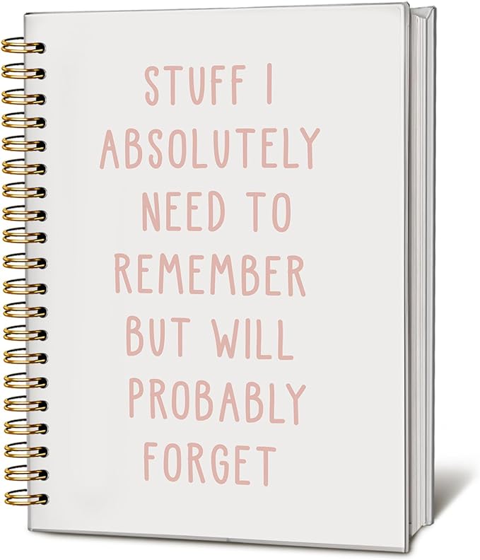 LIANGW Funny Notebooks for Workfor Coworkers & Boss, Funny Work Gifts Coworker Office Gifts for Men Women, Fun Spiral Notebooks Journals for Writing, Funny Office Supplies 5.5x8.3 Inch