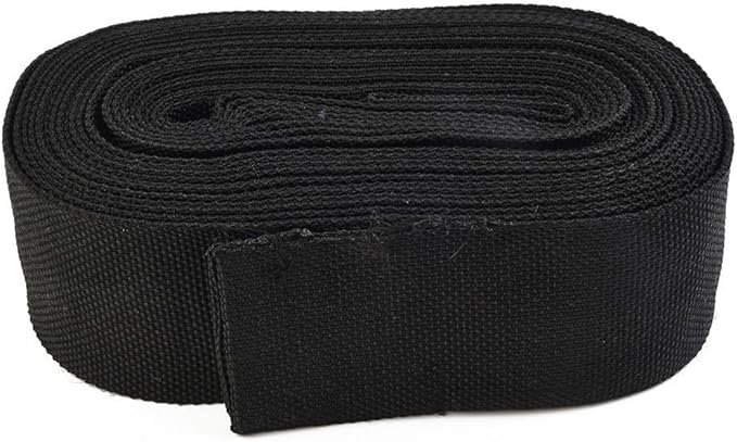 HanOaki Nylon Protective Gear Sleeve Sheath Cable Cover for Welding Torch Hydraulic Hose 25 Feet Length 40mm Diameter
