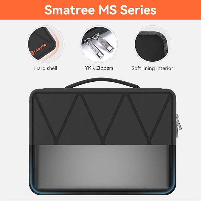 Smatree MS118 Hard EVA Protective Sleeve with Stand Compatible for 17.3 inch Acer Aspire 5 A517-53-78TS/A517-53-58XA/A517-52-75N6, for Acer Aspire 3 A317-53-57FK/A317-53-38Y1 Waterproof Case