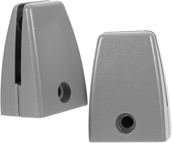 Angoily 2pcs Versatile Desk Bezel Clip Desk Soundproof Baffle Desktop Partition Sneeze Guard Clip Privacy Panel Bracket Fixed Screen