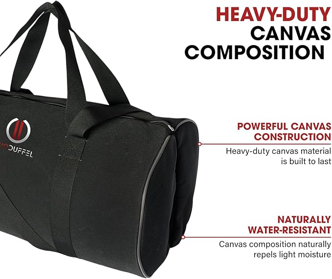 Bag – Convertible 2-in-1 Gym and Travel Bag with Dual Large Pockets, Adjustable Center Gap, Water Repellent Polyester, Perfect for Sports, Fitness, and Weekend Trips (Large Size)