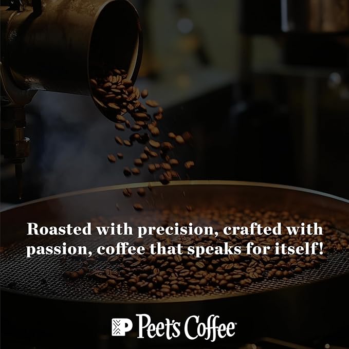 Peet’s Café Domingo Coffee Pods – 32 Count (2 Packs of 16) – Medium Roast with Smooth, Balanced Flavor and Aromatic Finish – Compatible with Pelecom Coffee Machines