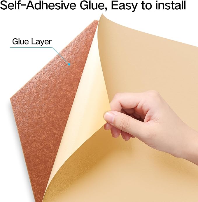 16 Pack Self-Adhesive Acoustic Panels 12" X 10" X 0.4" - Sound Proof Foam Panels for Wall with High Density, Y-Lined Design, Flame Resistant, Absorb Noise and Eliminate Echoes(Tangerine)
