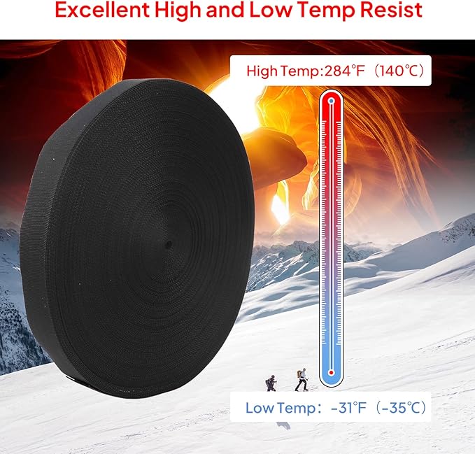 2 in 1 Heat Shrink Braided Sleeving Fabric Tubing-Ideal fit Irregular Shape Hose/Cable/Wire (1/2"(12mm), 14FT)