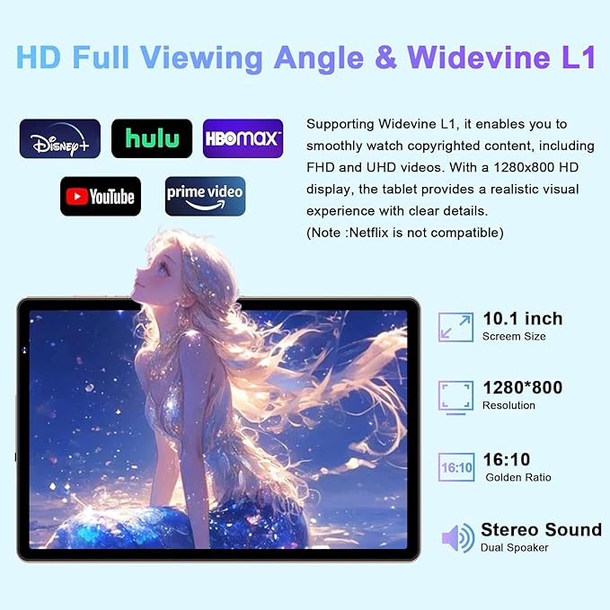 2025 Tablet, 10 Inch Android Tablet 20GB RAM+128GB ROM+1TB Expand, Octa-Core Android 14 Tablets with Keyboard, Mouse, HD IPS Touchscreen, 6000mAh, BT 5.0, WiFi 6, Widevine L1, Split Screen -Rose Red