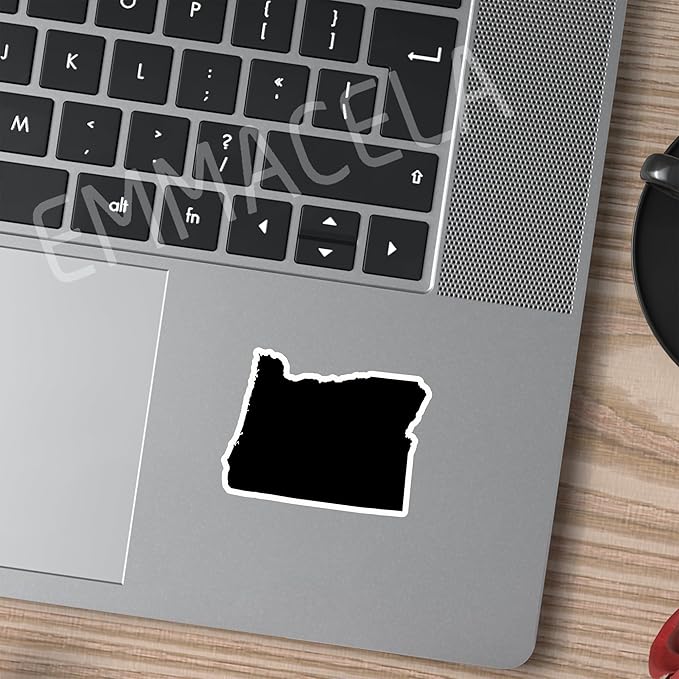 (3PCS) Oregon State Map Stickers, US State Stickers - Waterproof Vinyl Decals for Tumblers, Water Bottles, Laptops, Books, Scrapbooks, Great for Oregon Lovers 3 x 2.2 Inch