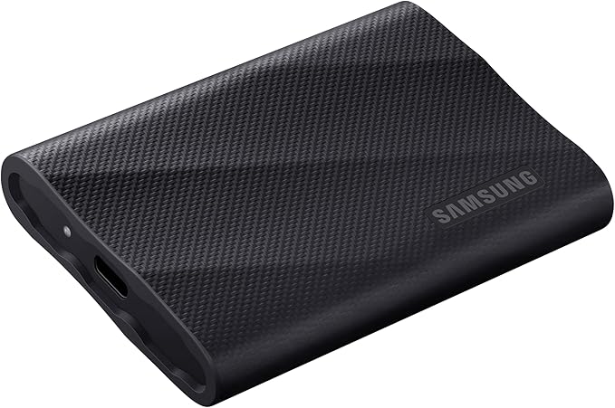 Samsung T9 Portable SSD 1TB, USB 3.2 Gen 2x2 External Solid State Drive, Seq. Read Speeds Up to 2,000MB/s for Gaming, Students and Professionals, MU-PG1T0B/AM, Black
