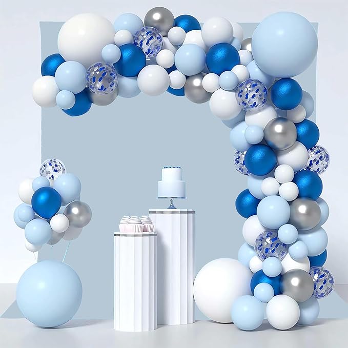 Dusty Blue Photography Backdrop for Photoshoot, Photo Backdrop Curtain, Perfect Blue Aura Backdrops for Party Portrait Photoshoots Video Studio 8FTx10FT