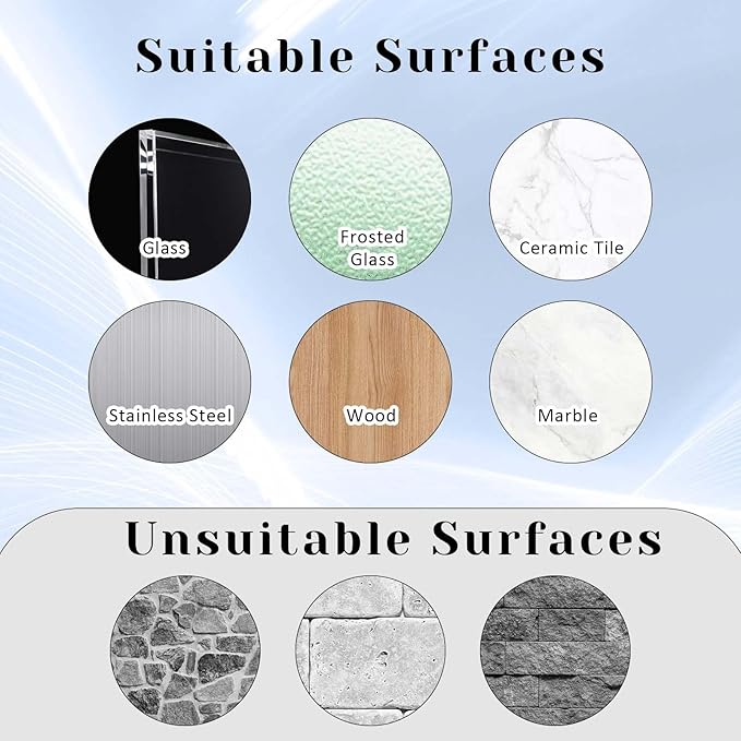 Adhesive Punch Free Socket Holder 6 Pcs Power Stirp Holder Self-Adhesive Power Strip Holders Surge Protector Fixator Wall Mount Space Saving and Easy to Install for Computer Kitchen Home Office