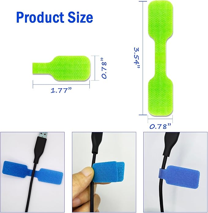 30 Pcs Multi-Color Cable Labels, Write On Cord Wire Labels, Electronic Cable Identification Tags for Electronics, Computers Cable Management and Identification, Assorted Colors