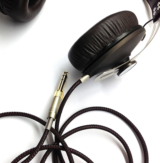 NewFantasia Replacement Audio Upgrade Cable Compatible with Sennheiser Momentum, Momentum 2.0, HD1 Over-Ear On-Ear Headphones 1.8meters/5.9feet