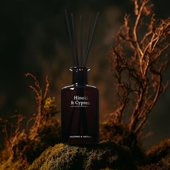 CULTURE & NATURE Pure Grade Essential Oil Diffuser (Hinoki & Cypress)