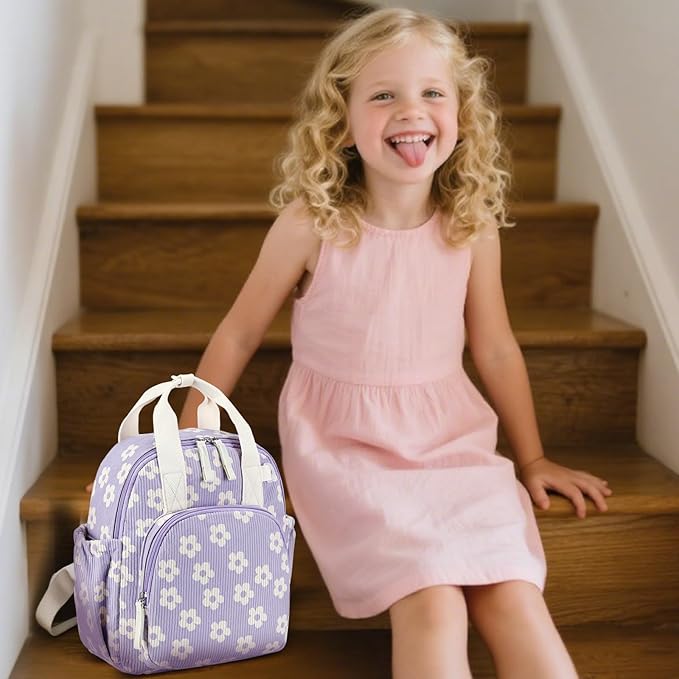 Bluboon Toddler Backpack for Girls Boys 2-4 Cute 12" Preschool Kindergarten Backpacks Kids Daycare Bags School Travel