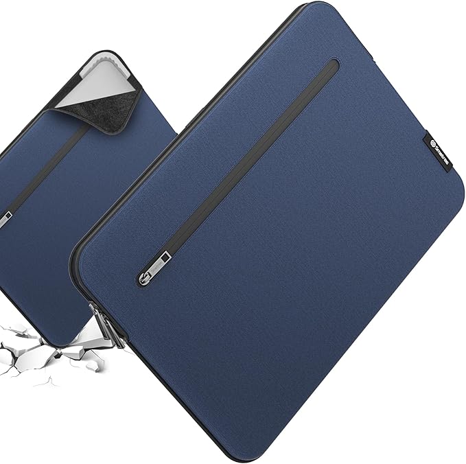 Smatree SlimPro Laptop Sleeve Case for 16 inch HP ZBook Fury 16 G10/G9 Mobile Workstation PC, HP Laptop Case with Swift-Access Accessory Pocket, Patented Super-Corner Design, Blue (S601B)