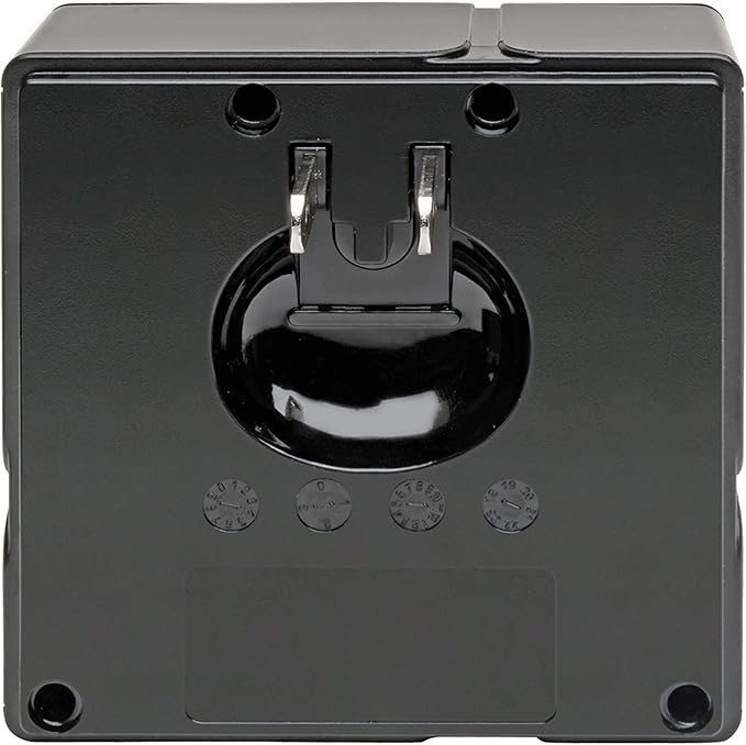 Tripp Lite 3 Outlet Surge Protector with USB, Detachable Wall Outlet Surge Protector, 6 USB Ports, 6 ft. Cord, 540 Joules, Black, TLP366CUBEUSBB