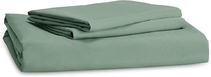 Bedsure Duvet Cover Full Size - Soft Double Brushed Bedding Set for Kids & Adults, Zipper Closure, 3 Pieces, Includes 1 Duvet Cover (80"x90") & 2 Pillow Shams, NO Comforter, Sage Green