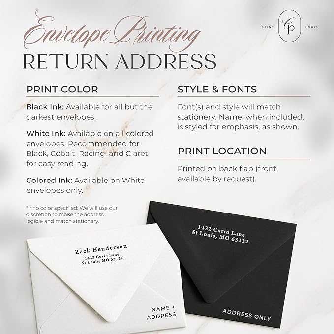 Curio Press Personalized Stationery for Women & Men - A2 Army Flat Thank You Cards with Custom Notecards, Personalized Note Cards with Envelopes and Name, Custom Stationery - Military Officer Flat