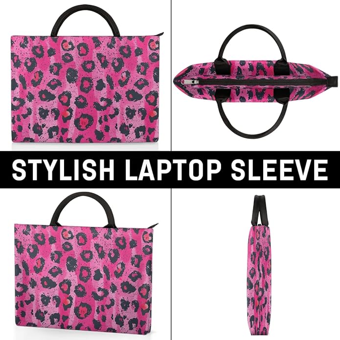 Hsnar 15.6 Laptop Case Briefcase Handbag with Accessory Pocket Slim Laptop Bag Laptop Sleeve