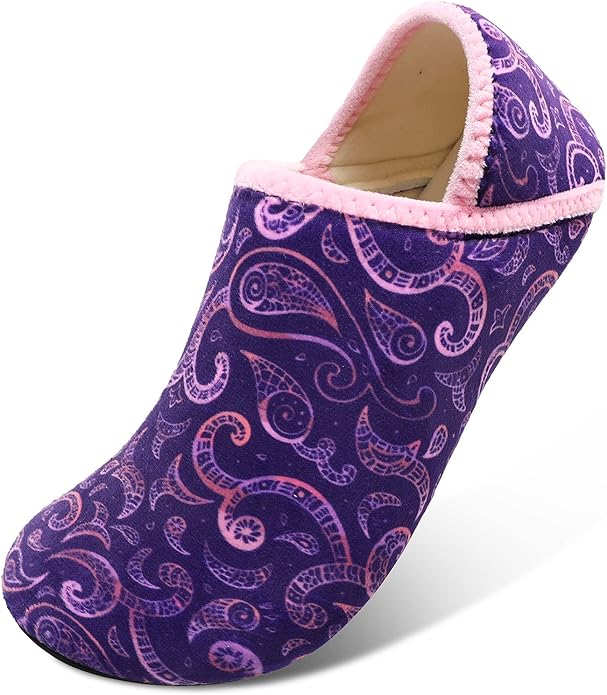 Scurtain Unisex Adults Rubber Sole Slippers