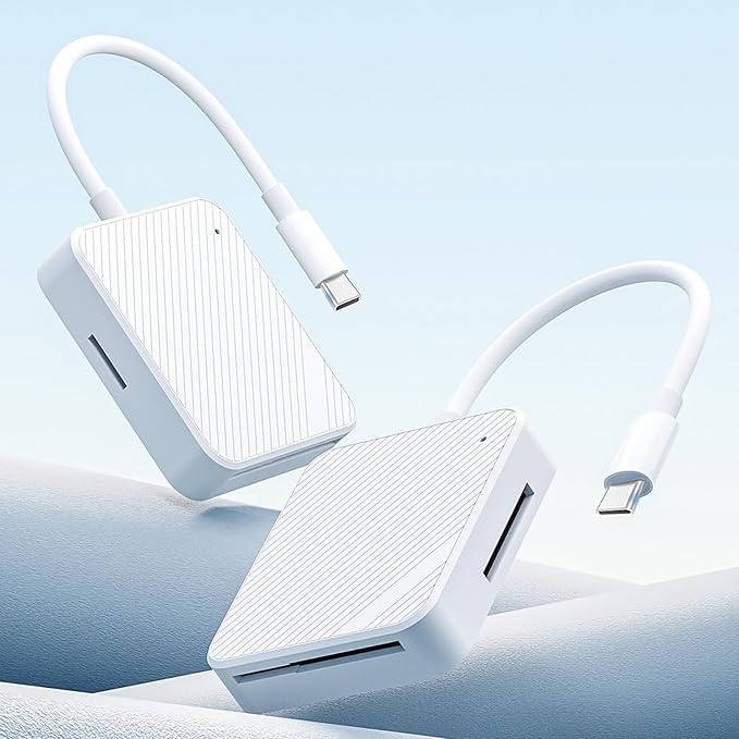 Multi-Slot High-Speed Type-C USB-C Memory Card Reader Smart Media M2 SD SM XD 4-in-1 Adapter Hub Multi-Card Reader Accessory