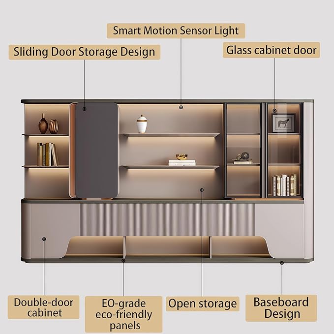 Modern L Shaped Desk, 78.7 inch Large Desk with Storage, Executive Desks for Home Office No Installation Required with Drawers and Lockable, Without Desk or Computer Chair (Filing Cabinet)