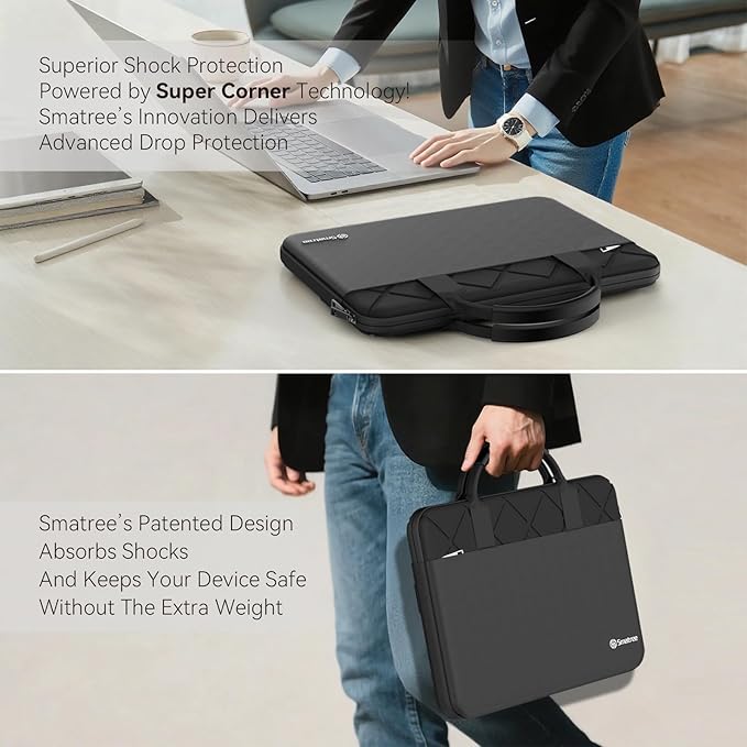 Smatree 18 inch Laptop Sleeve for MSI Vector A18 HX, for Raider A18 HX, for Raider 18 HX A14V, for MSI Gaming Laptops Titan 18 HX A14V, for CreatorPro X18 HX A14V, Laptop Case with Pocket (E812)