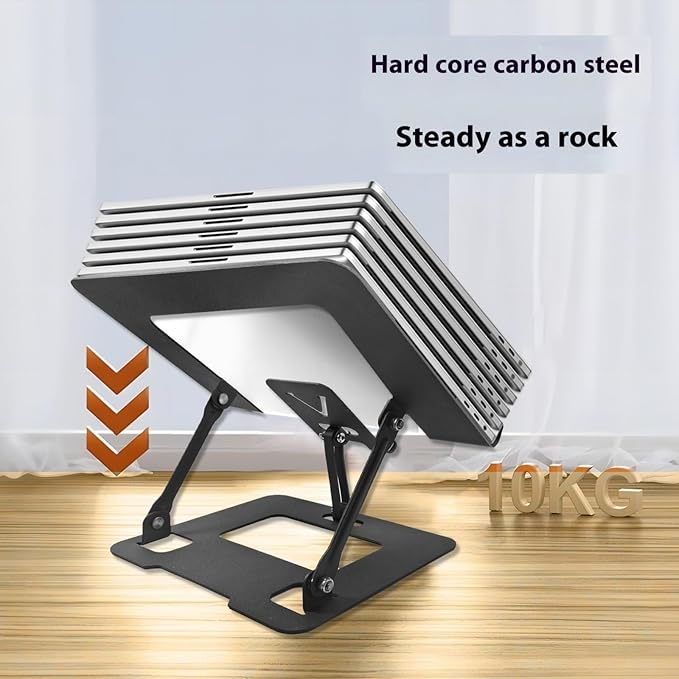 Ywmsfl Foldable Computer Stand Adjustable Tablets Holder Bracket Ergonomic for Laptops Tablets Phones Lightweighted Office Desk with