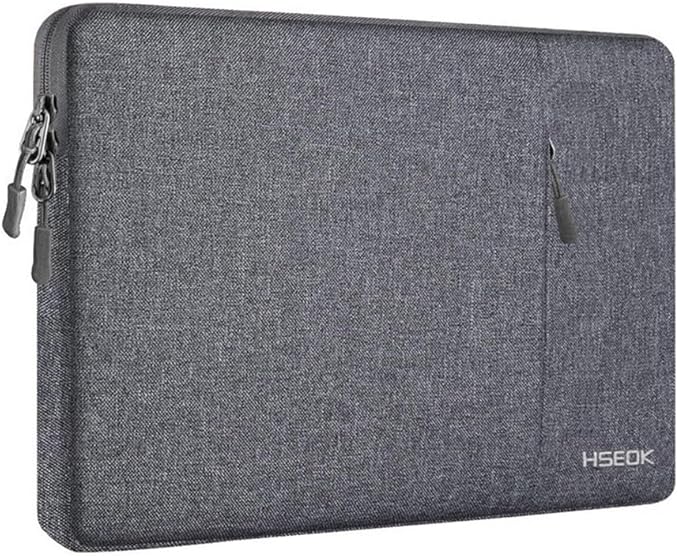Hseok Laptop Case 15.6 Inch Sleeve, Shockproof Protective Water Repellent with Accessory Pocket,Compatible with Mac Pro 16 inch 2025-2019, Sleeve Bag for Most 15 15.6 16 Notebooks,L01G07