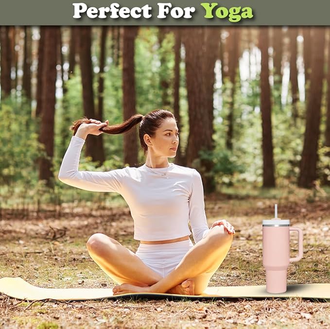 H&F Clicks Insulated Tumbler, Stainless Steel Tumbler with Leakproof Lid for Water, Coffee or Iced Tea. Cup Holder Compatible for Travel, BPA-Free Water Bottle, Vacuum Insulated Tumbler.