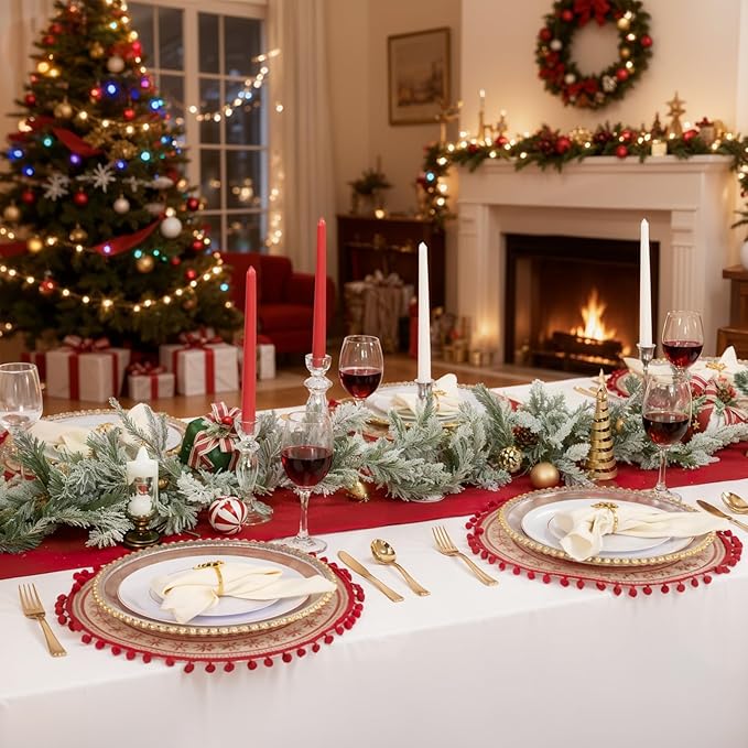 WDF 300PCS White and Gold Plates - Wedding Plastic Dinnerware Set for 50 Guests Include 50 Dinner & 50 Cake Plates, 50 Cutlery, 50 Cups for Wedding, Birthday, Thanksgiving Party