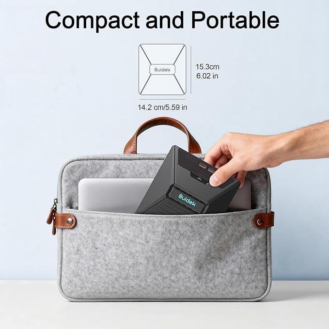 External CD DVD Drive for Laptop, 7 in 1 Portable CD DVD +/-RW Burner Reader with M.2 NVMe Interface,SD/Micro SD Card Slots and USB A Type C 2.0, Compatible with Laptop PC Mac Windows Linux