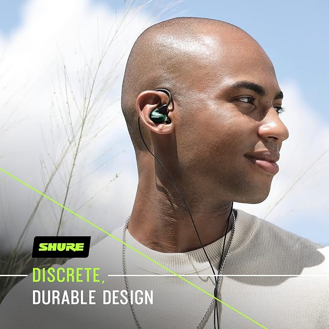 Shure SE846 PRO Gen 2 Wired Sound Isolating Earphones, High-End in-Ear Earbuds with Four Hi-Def Drivers, Customizable Sound Filters, Gray (SE846-GR+2)