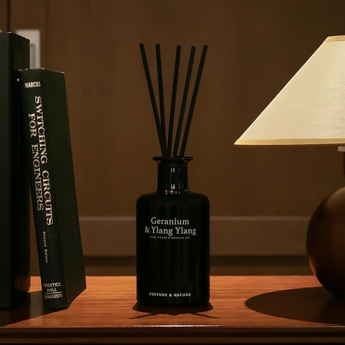 CULTURE & NATURE Pure Grade Essential Oil Diffuser (Geranium & Ylang Ylang)