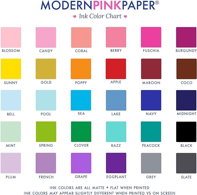 Personalized Floral Stationery Set, Personalized stationary for Women, Your Choice of Colors and Quantity