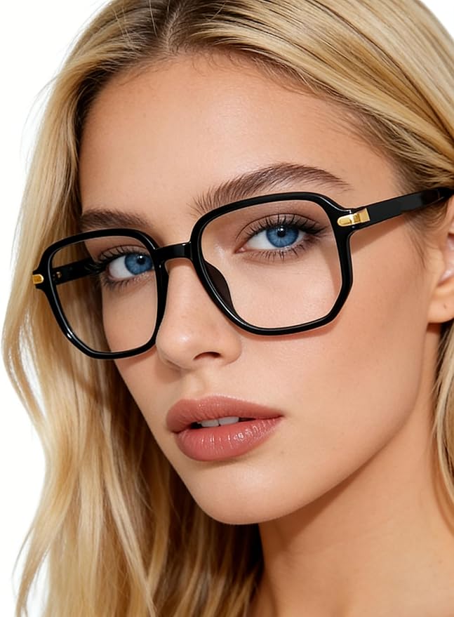 JCBCKJ Blue Light Blocking Glasses 3 Pack TR90 Computer Glasses for Men Women Anti Eye Strain Classic Colors Pure Black Transparent Grey Matte Black
