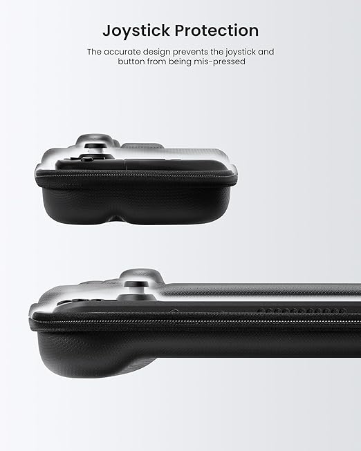tomtoc Carrying Case Compatible with Steam Deck/OLED, Protective case, Hard Portable Travel Carrying bag for Steam Deck Console, Shockproof, Travel friendly, Black