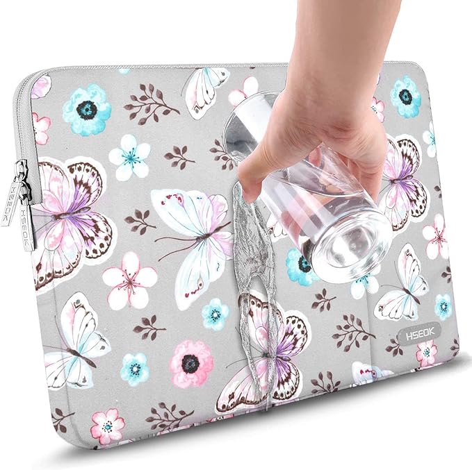 Hseok Laptop Case 15.6 Inch Sleeve, Shockproof Protective Water Repellent with Accessory Pocket,Compatible with Mac Pro 16 inch 2025-2019, Sleeve Bag for Most 15 15.6 16 Notebooks,B01F01