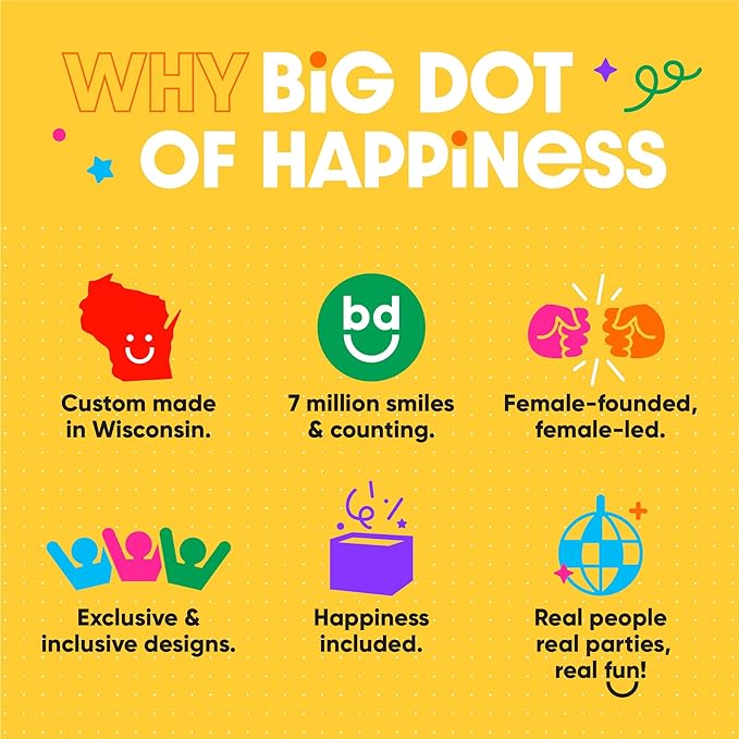 Big Dot of Happiness Funny Hello New Year - NYE Party Photo Booth Props Kit - 10 Piece