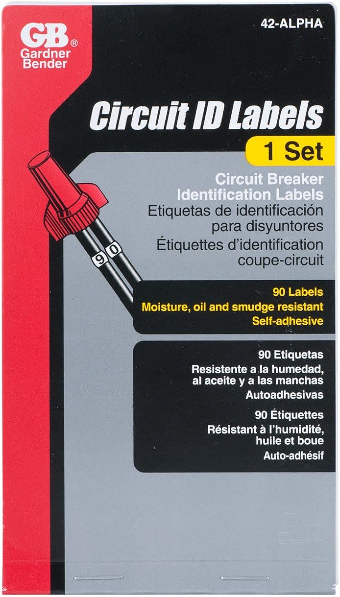 Gardner Bender Alpha 42-ALPH Circ Break Marker, 1 Count (Pack of 1)