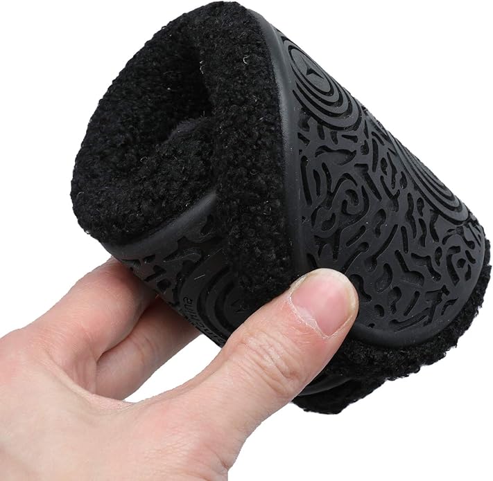 Scurtain Unisex Adults Rubber Sole Slippers
