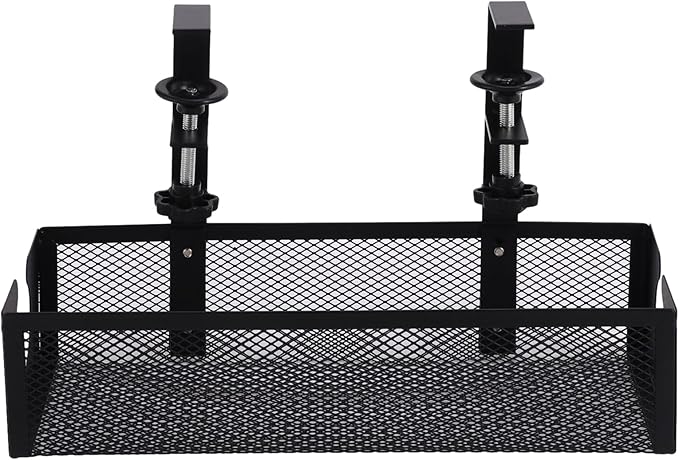 Under Desk Cable Tray - Carbon Steel Cord Organizer,Cord Management Under Desk | for Family Friends Students Adults Men Women Home Indoor Office Study Kitchen