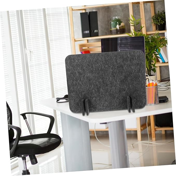 COHEALI Desktop Privacy Panel Desk Divider Office Partition Baffle Soundproof Cubicle Divider Student Desk Shield