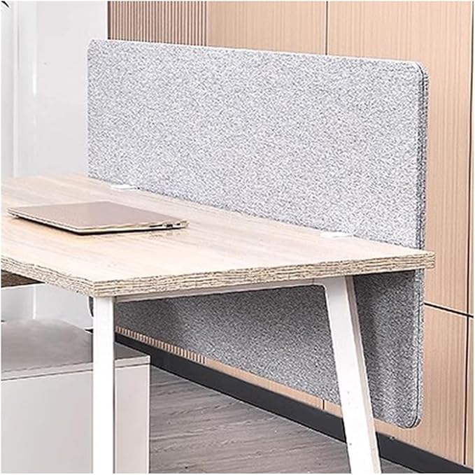 Acoustic Desk Divider, Soundproof Privacy Partition for Office Cubicles, Effective Noise Reduction, Modern Workspace Solution, Enhance Focus & Productivity