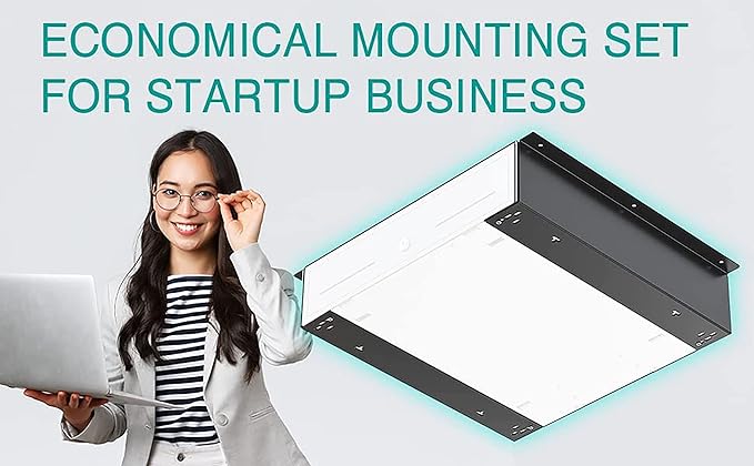TidyFriend Cash Drawer Under Counter Mounting Brackets - Heavy Duty Steel Mounting Brackets for Installation of 16" Cash Registers Drawer Under The Counter (1)