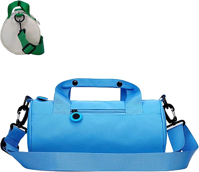 Small Gym Bags Crossbody Tote Workout Travel Duffle Bags For Daily Outdoor Exercise Cycling Swimming Dance Sport (Blue, S)