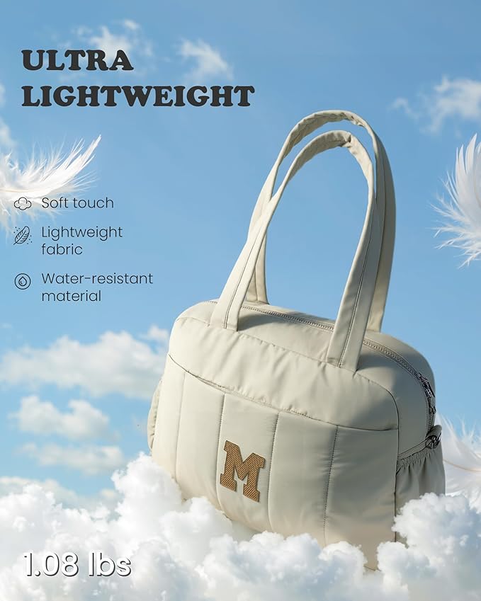 Gift for 10 Year Old Girl-Kids Weekender Bag, Travel Bags，Girl Gifts-Initial Overnight Bag with Wet Pocket，Lightweight Weekender Bags Personalized Gym Tote with Makeup Pouch-Kid Bags