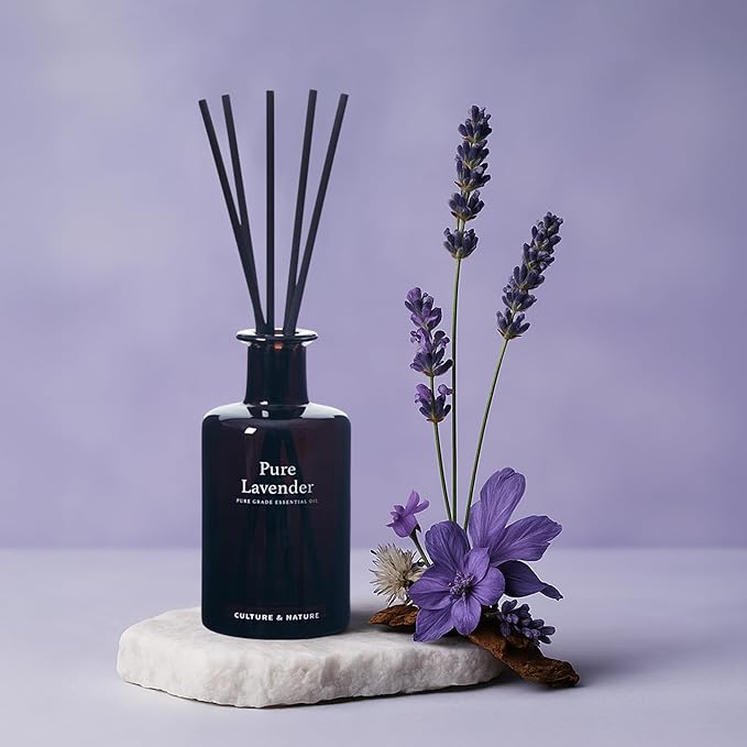 CULTURE & NATURE Pure Grade Essential Oil Diffuser (Pure Lavender)