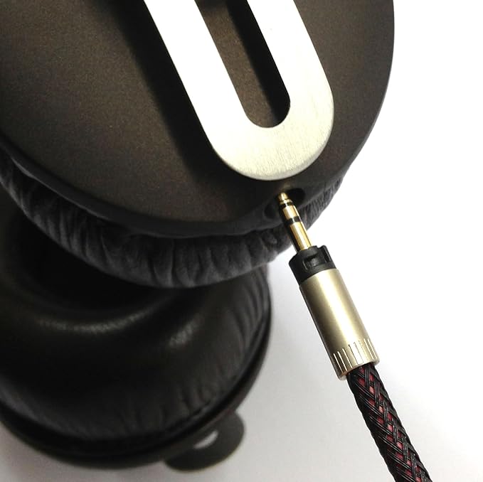 NewFantasia Replacement Audio Upgrade Cable Compatible with Sennheiser Momentum, Momentum 2.0, HD1 Over-Ear On-Ear Headphones 1.2meters/4feet